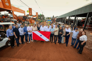 Governador Helder Barbalho visita a Agrishow 2025 e fala sobre o avanço da pecuária sustentável no Pará.