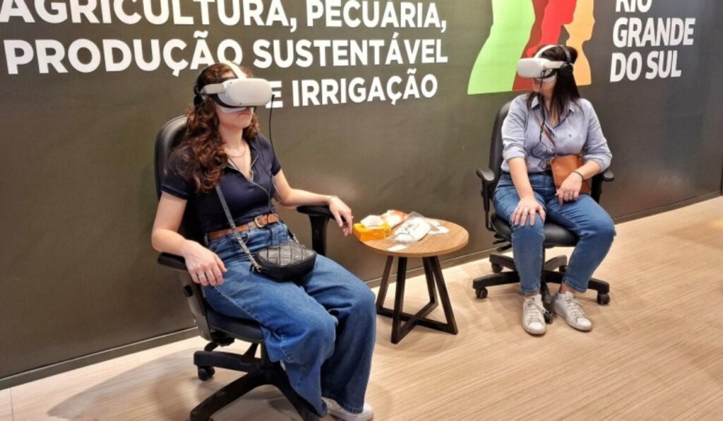 Expointer traz imersão em fazendas com óculos de realidade virtual