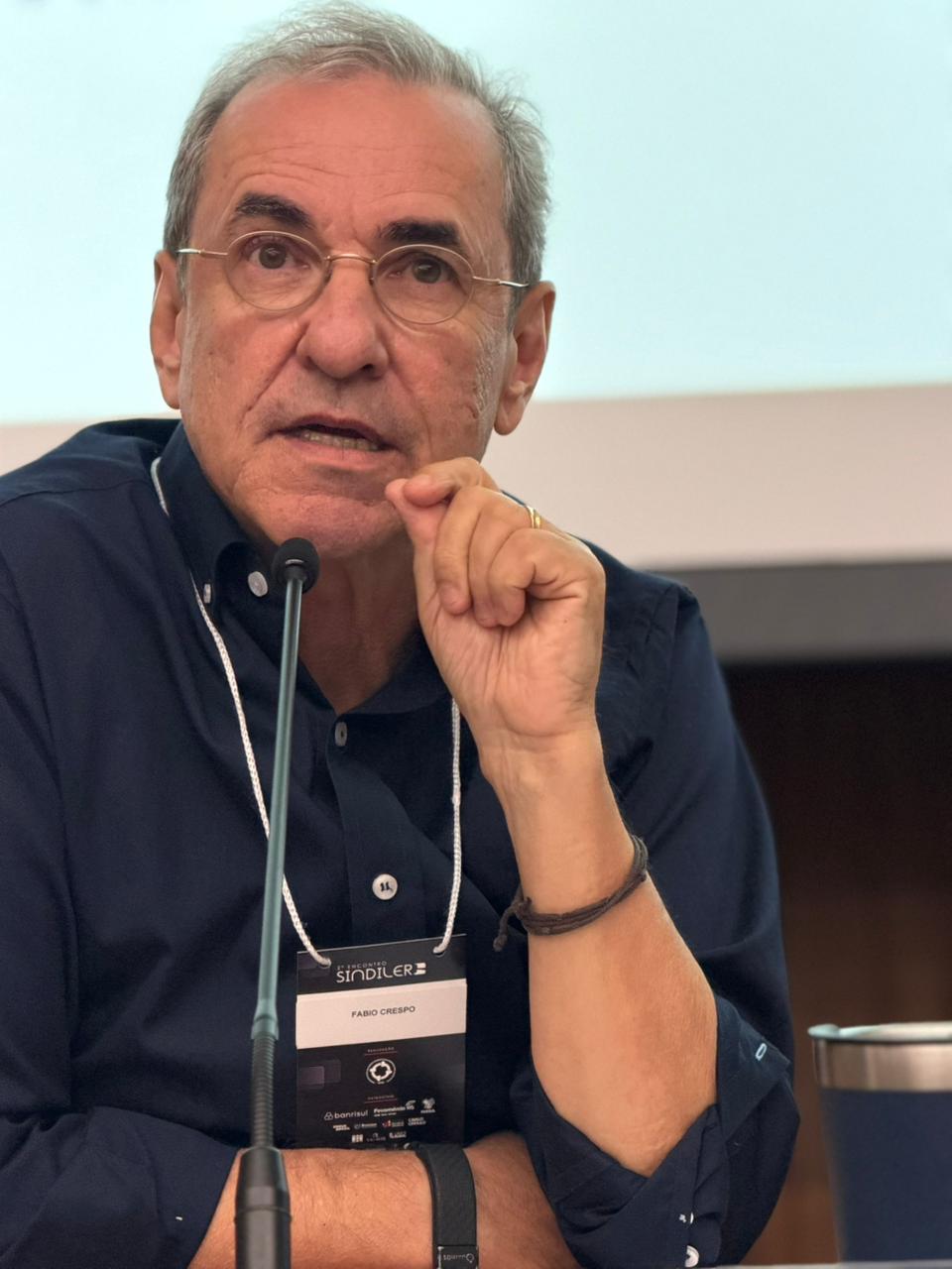 O leiloeiro Fábio Crespo foi reeleito presidente do Sindicato dos Leiloeiros Rurais e Empresas de Leilão Rural do RS (Sindiler)